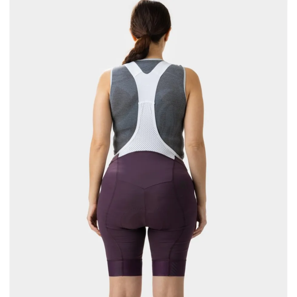 Alé PR-E Magic Colour Fietsshort met Bretels Dames - bordeaux