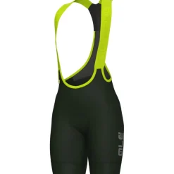Alé PR-E Magic Colour Winter Fietsshort met Bretels Dames - scotland green