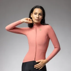 Alé R-EV1 Warm Race 2.0 Fietstrui met Lange Mouwen Dames - baroque rose