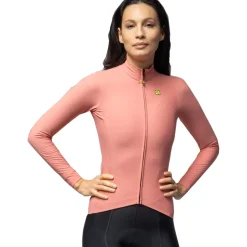 Alé R-EV1 Warm Race 2.0 Fietstrui met Lange Mouwen Dames - baroque rose