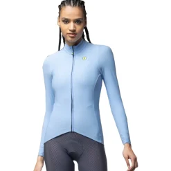 Alé R-EV1 Warm Race 2.0 Fietstrui met Lange Mouwen Dames - sky blue