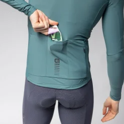 Alé R-EV1 Warm Race Shirt met Lange Mouwen Heren - pier green