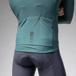 Alé R-EV1 Warm Race Shirt met Lange Mouwen Heren - pier green