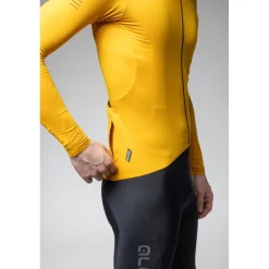 Alé R-EV1 Warm Race Shirt met Lange Mouwen Heren - geel