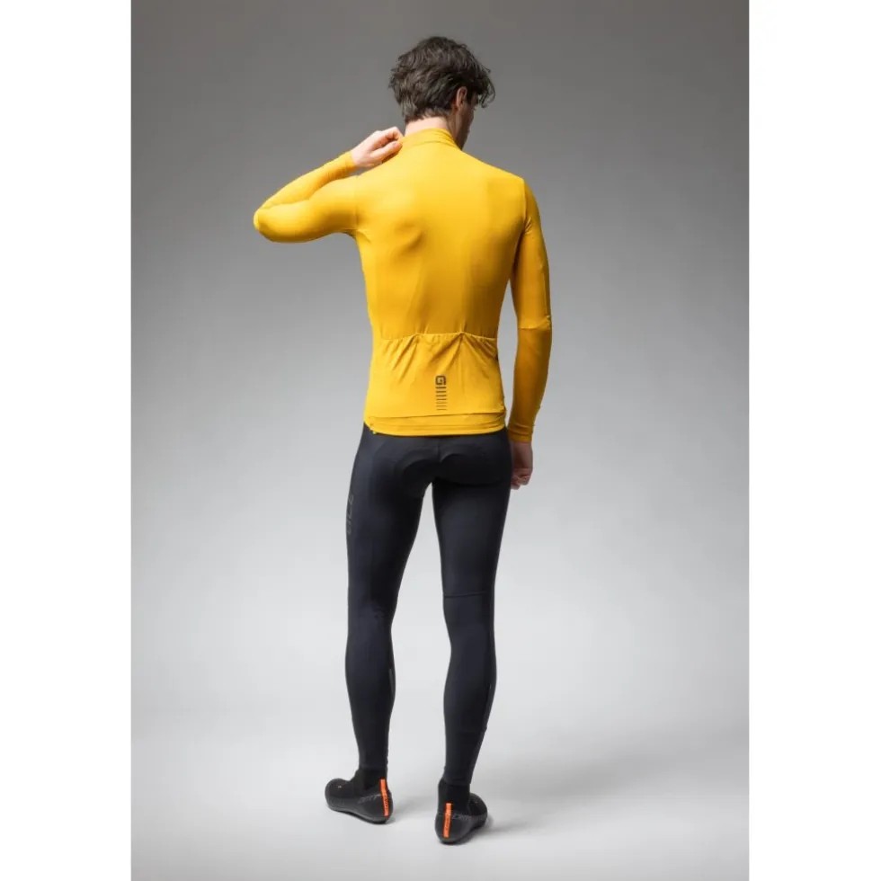 Alé R-EV1 Warm Race Shirt met Lange Mouwen Heren - geel