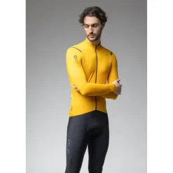 Alé R-EV1 Warm Race Shirt met Lange Mouwen Heren - geel