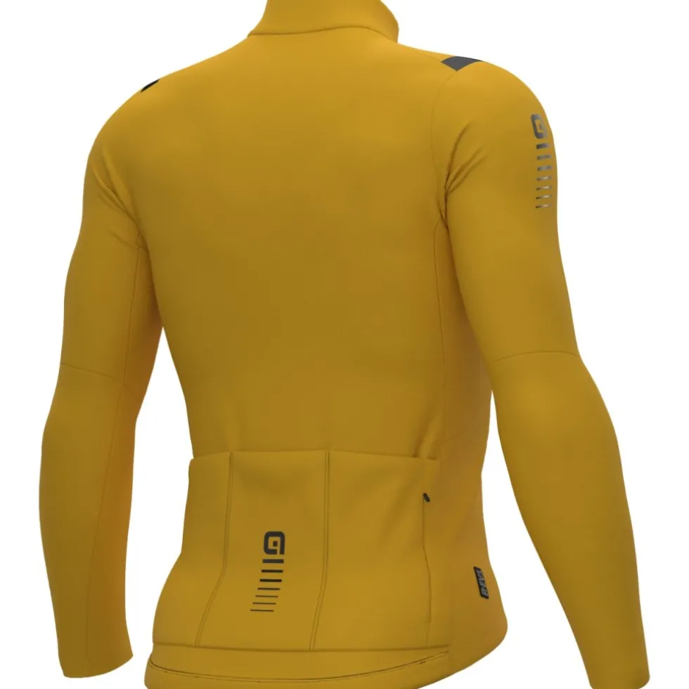 Alé R-EV1 Warm Race Shirt met Lange Mouwen Heren - geel