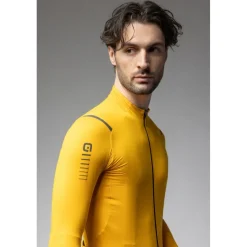 Alé R-EV1 Warm Race Shirt met Lange Mouwen Heren - geel