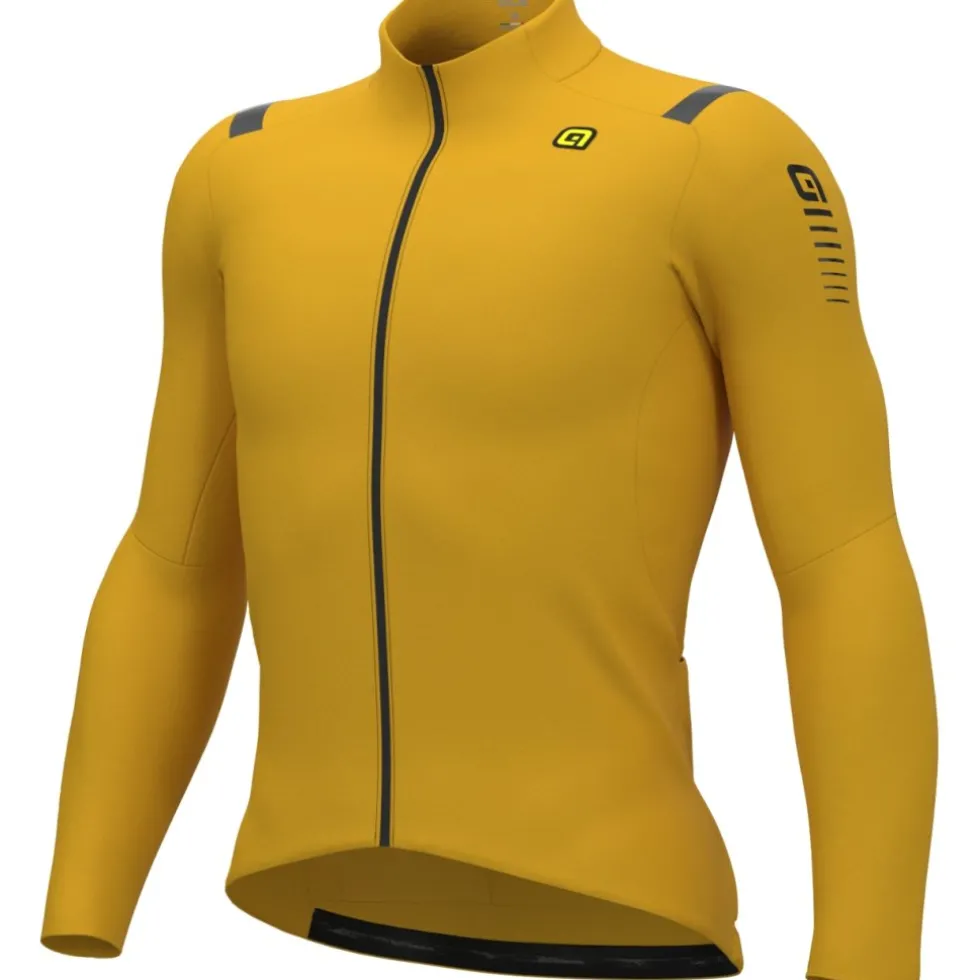 Alé R-EV1 Warm Race Shirt met Lange Mouwen Heren - geel