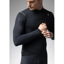 Alé R-EV1 Warm Race Shirt met Lange Mouwen Heren - zwart