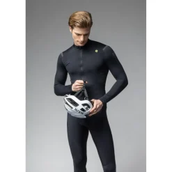 Alé R-EV1 Warm Race Shirt met Lange Mouwen Heren - zwart