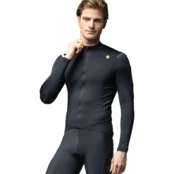 Alé R-EV1 Warm Race Shirt met Lange Mouwen Heren - zwart