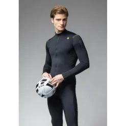 Alé R-EV1 Warm Race Shirt met Lange Mouwen Heren - zwart