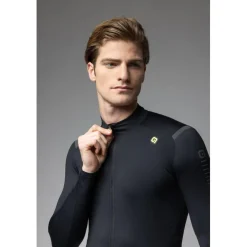 Alé R-EV1 Warm Race Shirt met Lange Mouwen Heren - zwart