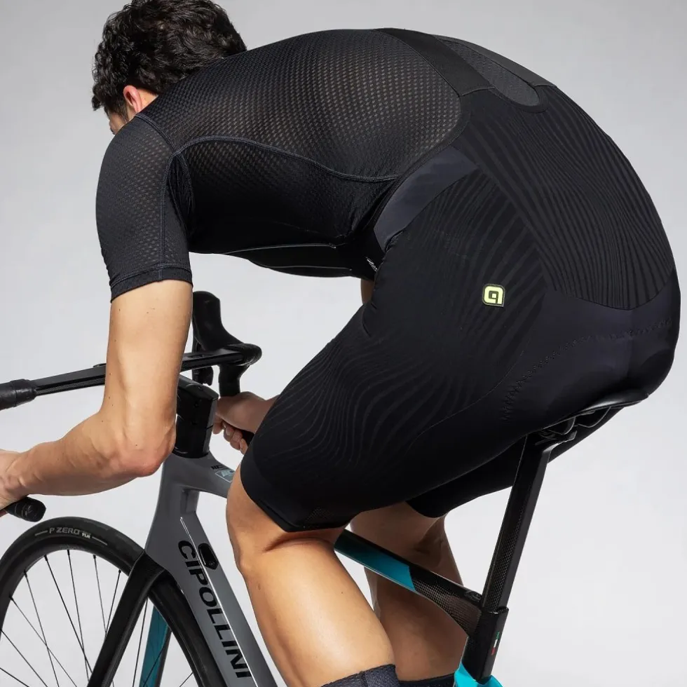 Alé R-EV1 Watt 3.6 Fietsshort met Bretels Heren - zwart