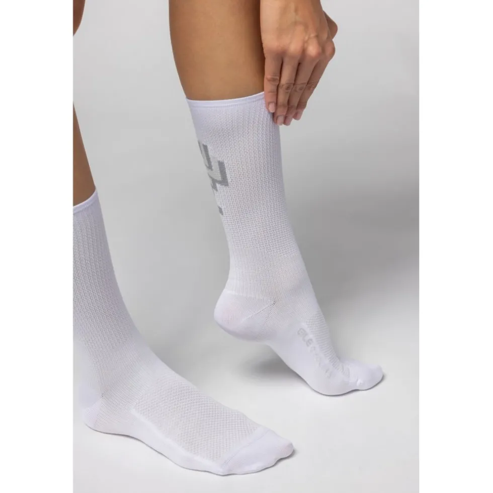 Alé Sauvage T-Care Plus Fietssokken - wit
