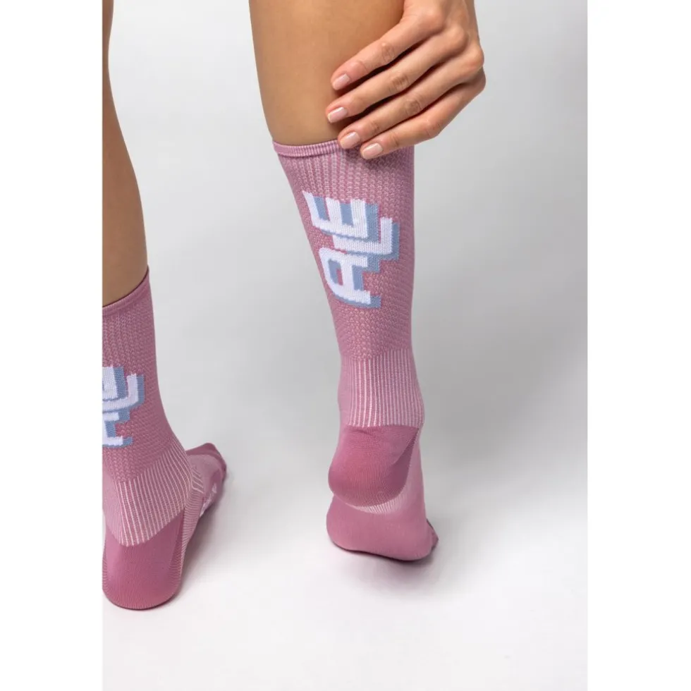 Alé Sauvage T-Care Plus Fietssokken - roza