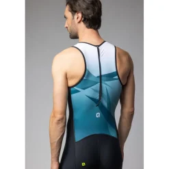 Alé TRIATHLON Horizon Trisuit zonder mouwen Heren - groen