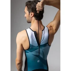 Alé TRIATHLON Horizon Trisuit zonder mouwen Heren - groen