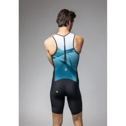 Alé TRIATHLON Horizon Trisuit zonder mouwen Heren - groen
