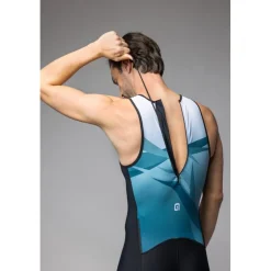 Alé TRIATHLON Horizon Trisuit zonder mouwen Heren - groen