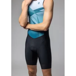 Alé TRIATHLON Horizon Trisuit zonder mouwen Heren - groen