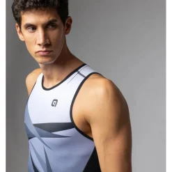 Alé TRIATHLON Horizon Trisuit zonder mouwen Heren - zwart