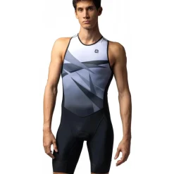 Alé TRIATHLON Horizon Trisuit zonder mouwen Heren - zwart