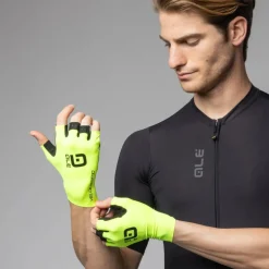 Alé Velocissimo Summer Fietshandschoenen - fluo yellow/black