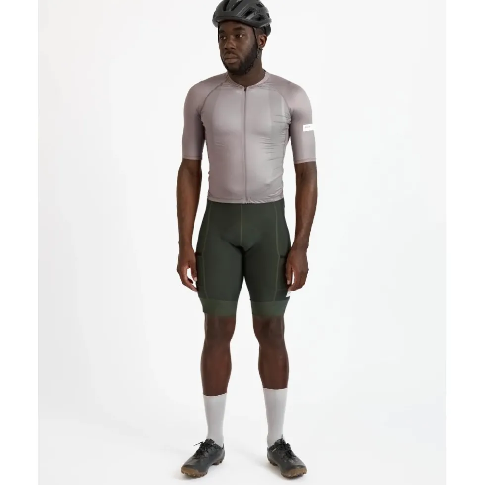 ALBION Abr1 Pocket Fietsshort met bretels Heren - Rosin