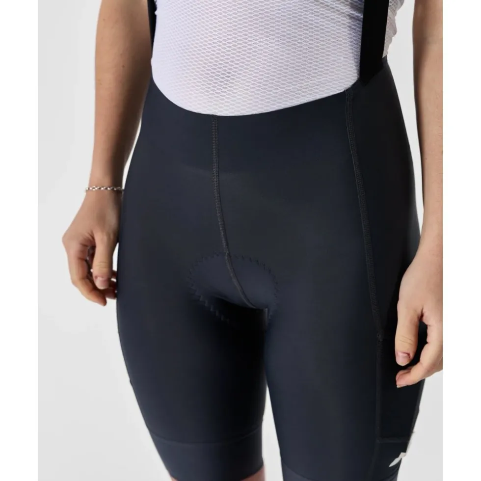 ALBION Abr1 Pocket Fietsshort met bretels Vrouwen - Graphite