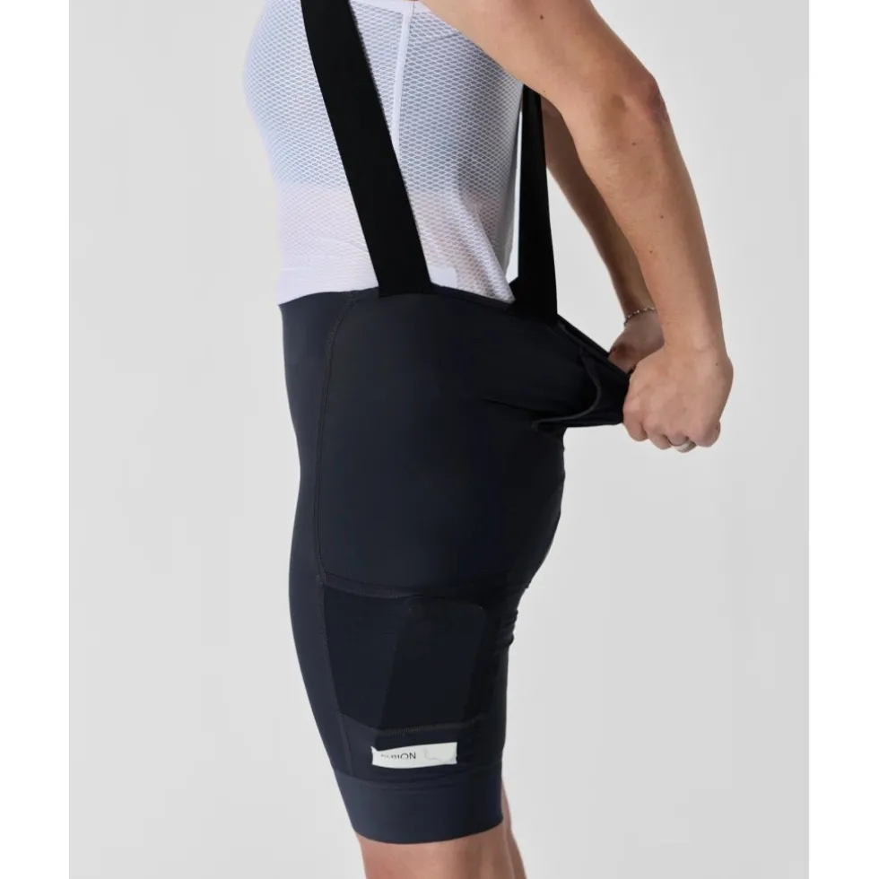 ALBION Abr1 Pocket Fietsshort met bretels Vrouwen - Graphite
