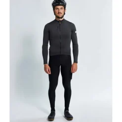 ALBION All Road Pocket Fietsbroek met Bretels Heren - Zwart