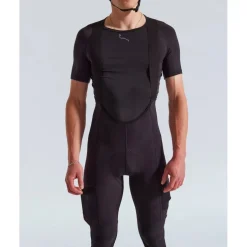 ALBION All Road Pocket Fietsbroek met Bretels Heren - Zwart
