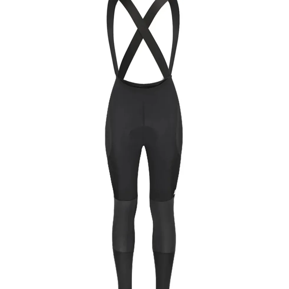 ALBION All Road Pocket Fietsbroek met Bretels Dames - Zwart