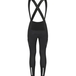 ALBION All Road Pocket Fietsbroek met Bretels Dames - Zwart