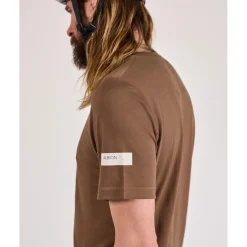 ALBION Merino Riding Unisex-t-shirt voor mannen en vrouwen - Umber