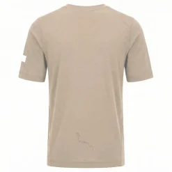 ALBION Merino Riding Unisex-t-shirt voor mannen en vrouwen - Sandstone