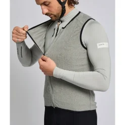 ALBION Primaloft Active Evolve Body Warmer Vest Unisex - Limestone