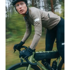 ALBION Thermal Wind Shirt Vrouwen - Dark Sand