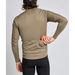 ALBION Thermal Wind Shirt Heren - Dark Sand
