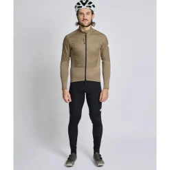 ALBION Thermal Wind Shirt Heren - Dark Sand
