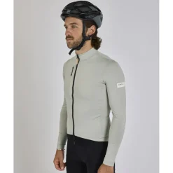 ALBION Traverse Fietsshirt met Lange Mouwen Heren - Mist Grey