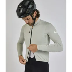 ALBION Traverse Fietsshirt met Lange Mouwen Heren - Mist Grey