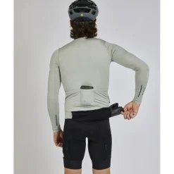 ALBION Traverse Fietsshirt met Lange Mouwen Heren - Mist Grey