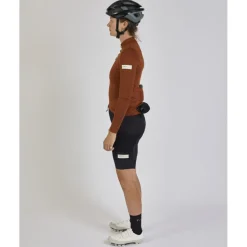 ALBION Traverse Fietsshirt met Lange Mouwen Dames - Burnt Orange
