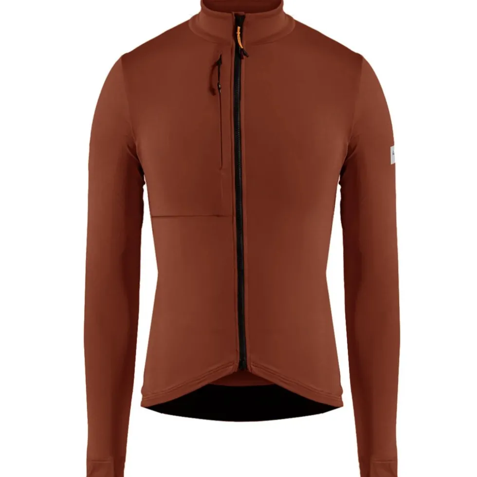 ALBION Traverse Fietsshirt met Lange Mouwen Dames - Burnt Orange