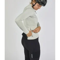 ALBION Traverse Fietsshirt met Lange Mouwen Dames - Mist Grey