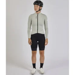 ALBION Traverse Fietsshirt met Lange Mouwen Dames - Mist Grey