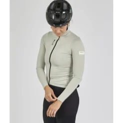 ALBION Traverse Fietsshirt met Lange Mouwen Dames - Mist Grey